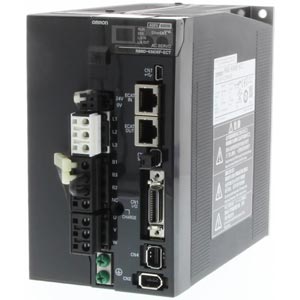 Bộ điều khiển động cơ AC servo OMRON R88D-KN06F-ECT-L Điện áp nguồn cấp: 380...480VAC; Điện áp ngõ ra: 24VDC; 0.6kW